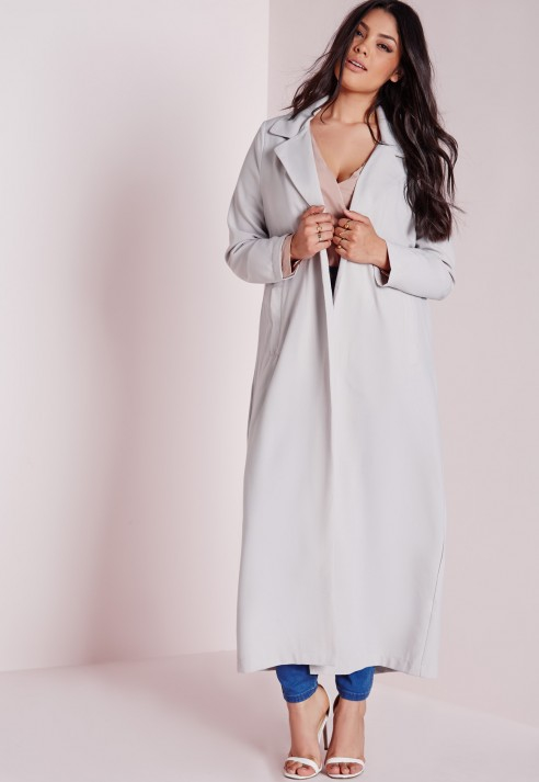 maxi duster coat