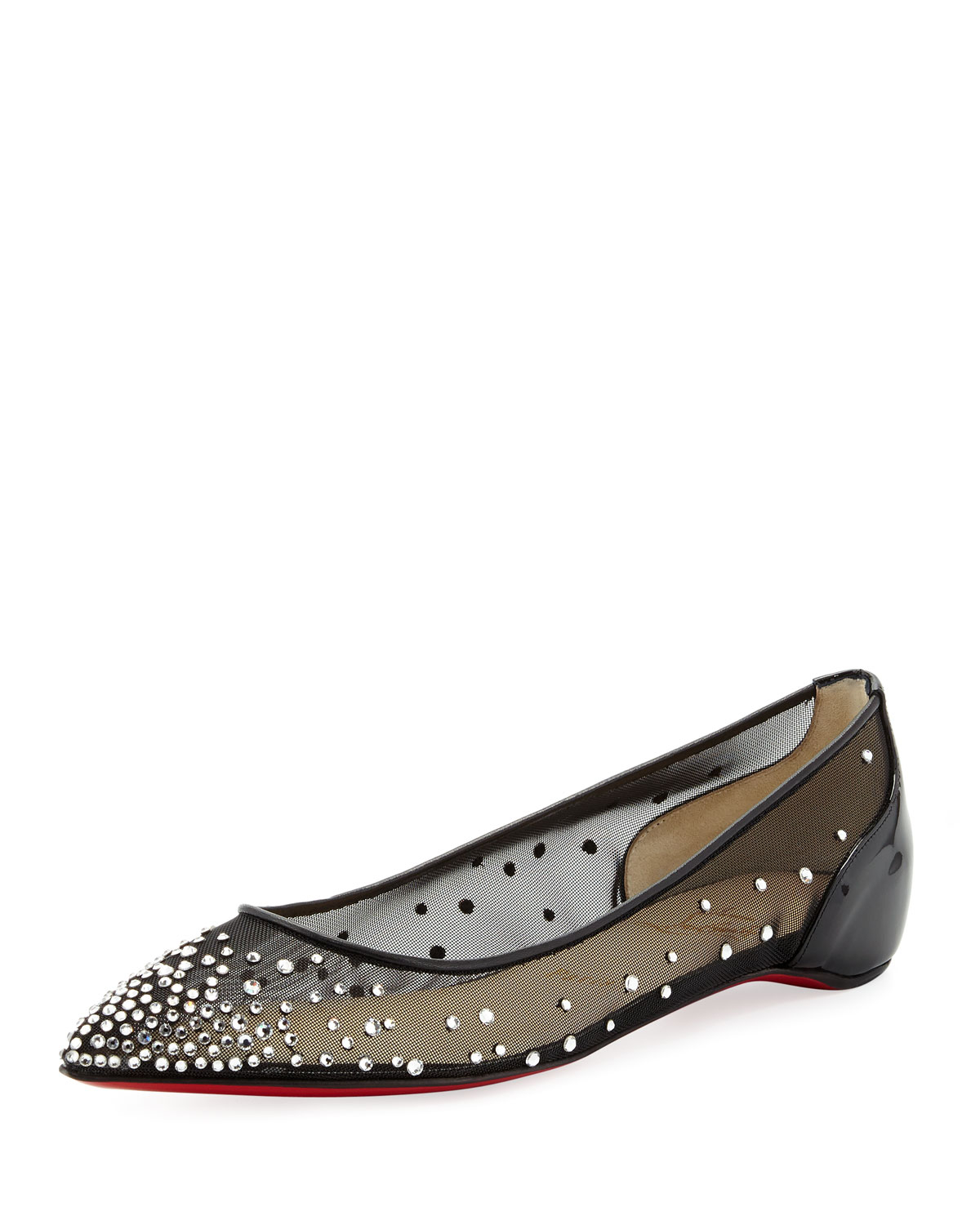 louboutin ballerina flats