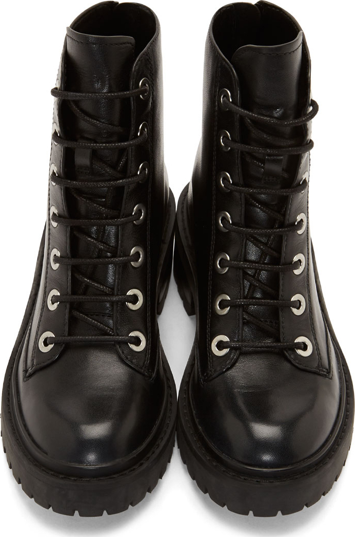 kenzo combat boots