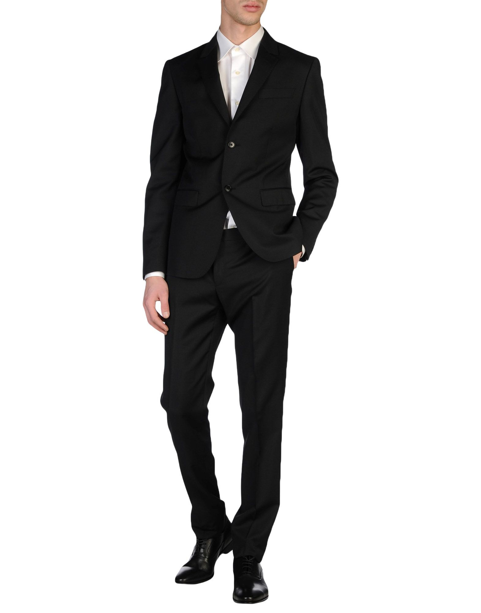 Lyst - Moschino Suit in Black for Men