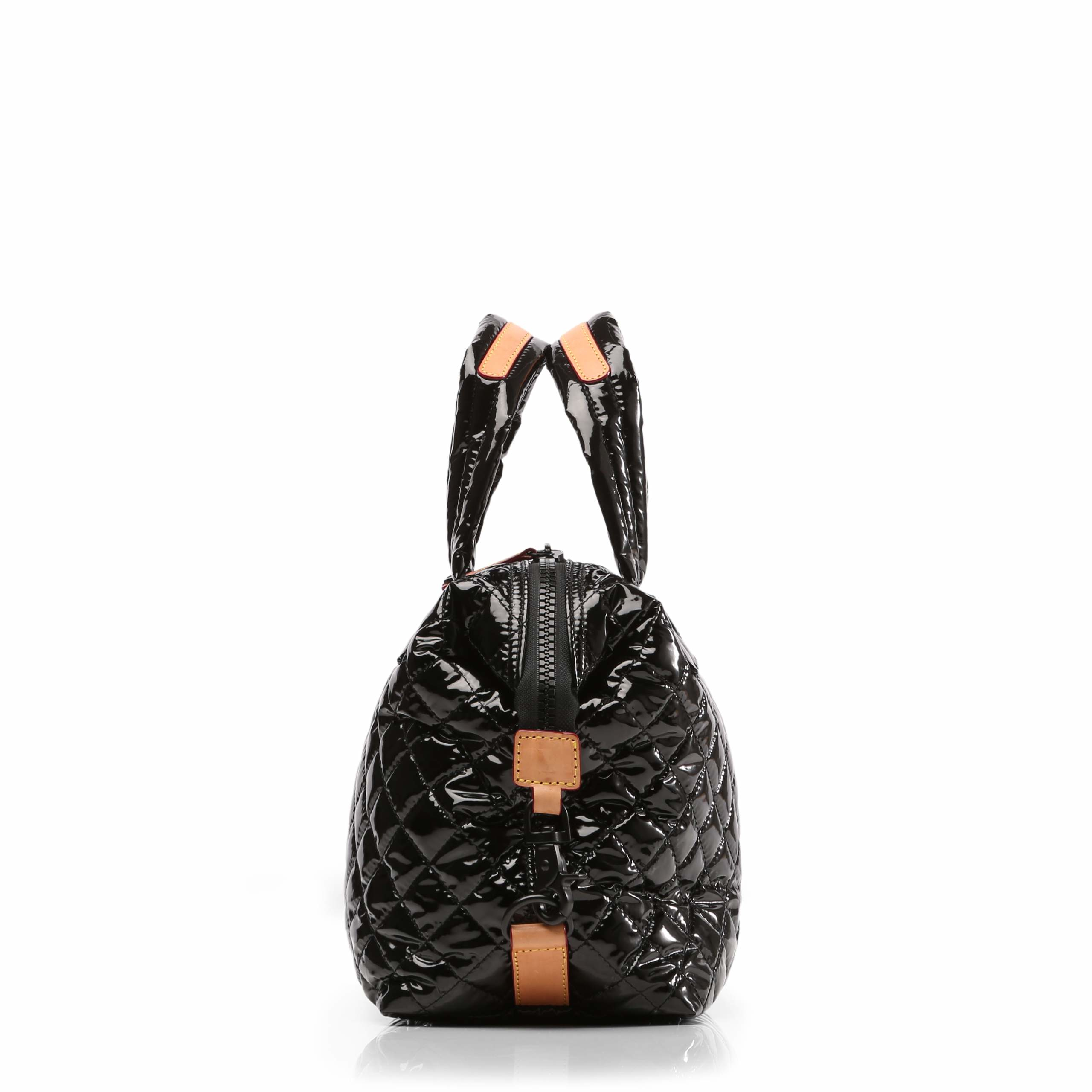 mz wallace black lacquer backpack