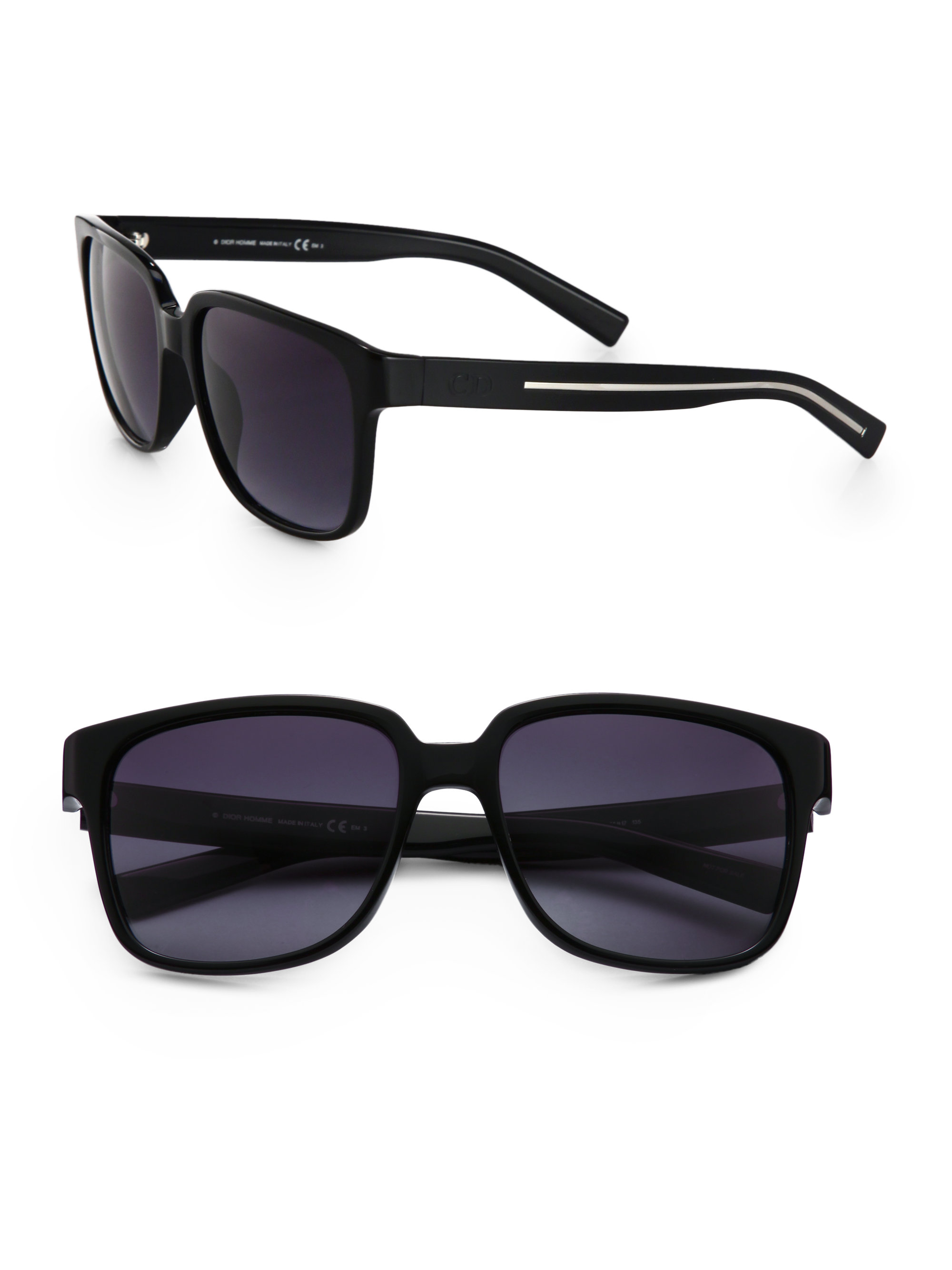 Dior homme Black Tie Sunglasses in Black for Men | Lyst