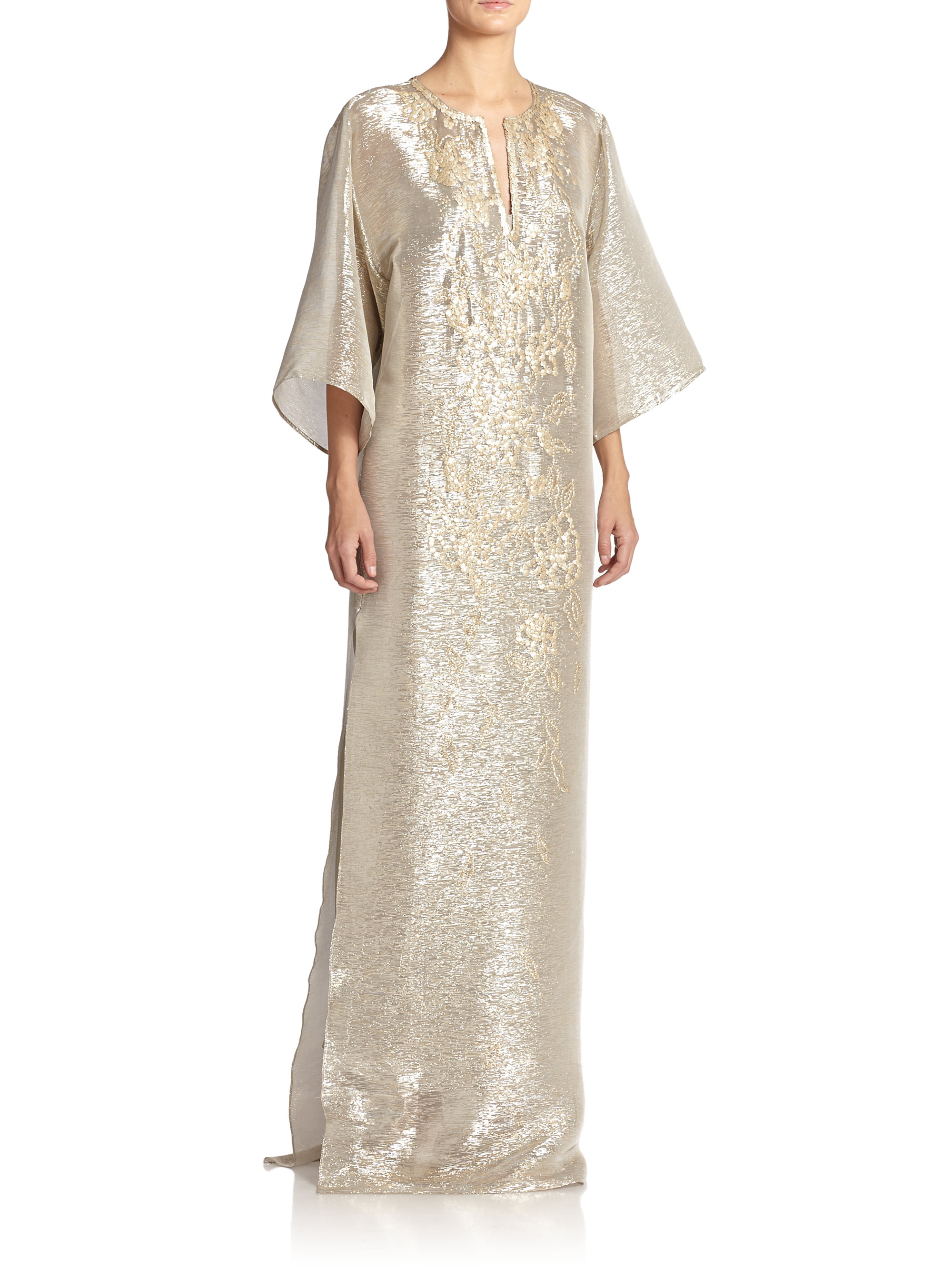 oscar de la renta caftan