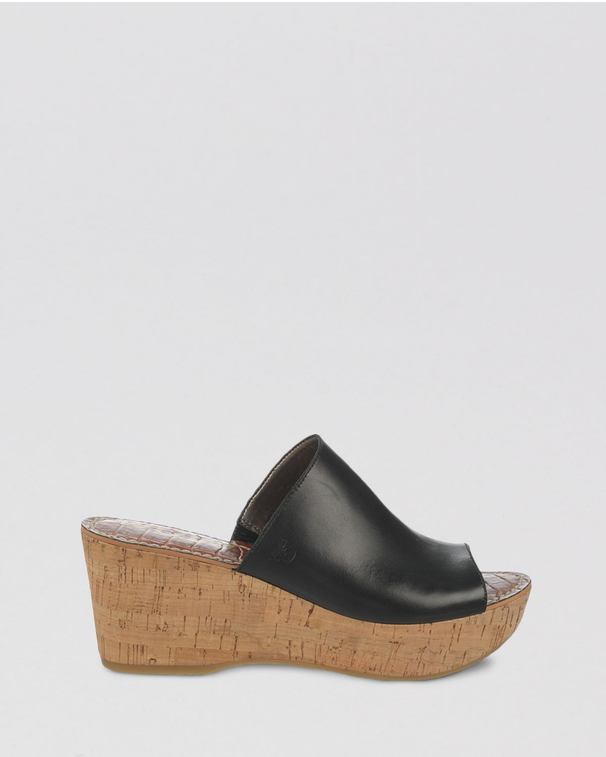 open toe wedge sandals