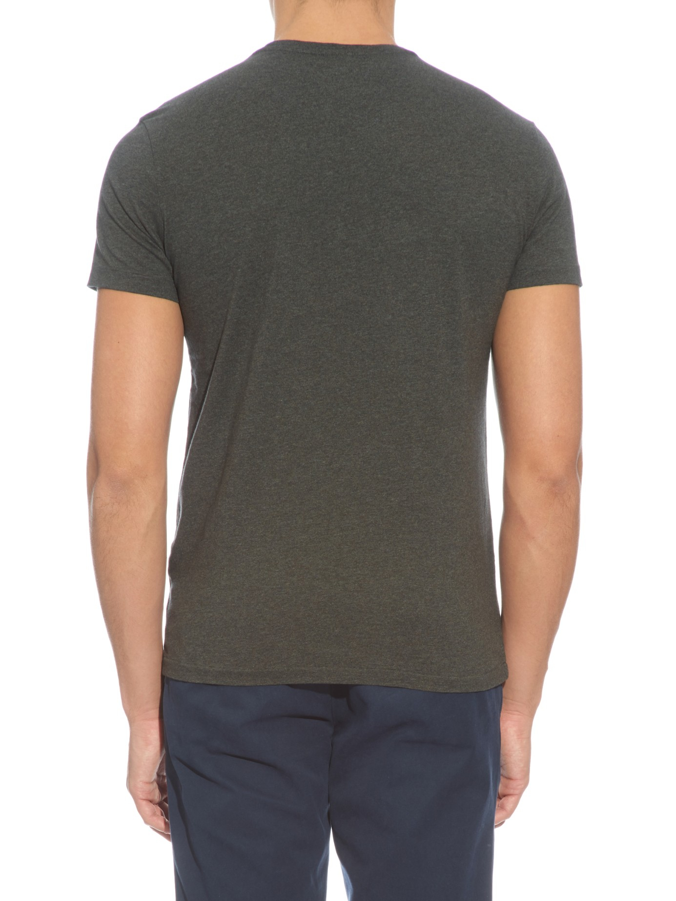 grey ralph lauren tee