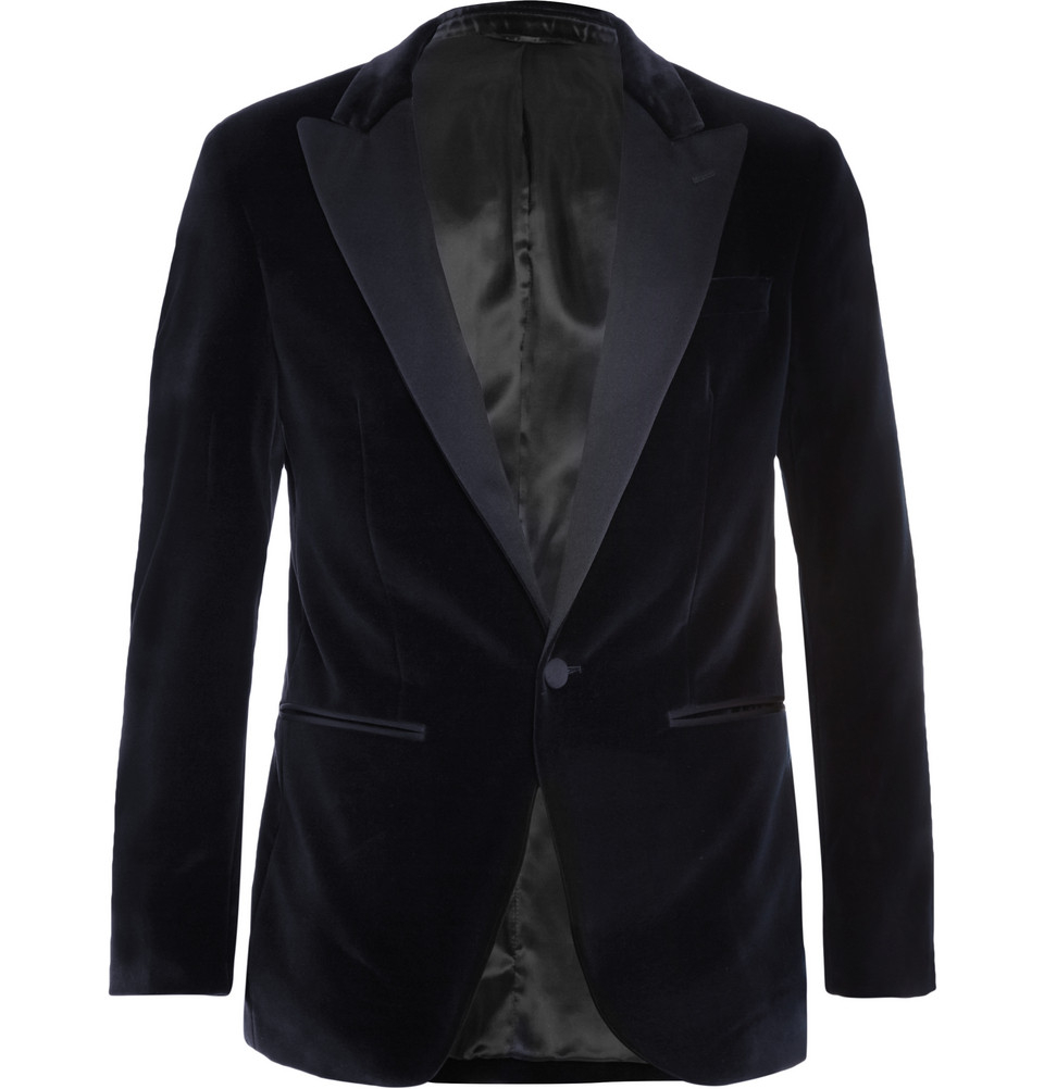 hackett velvet dinner jacket