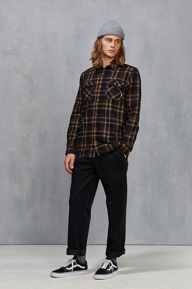 vans anti hero flannel