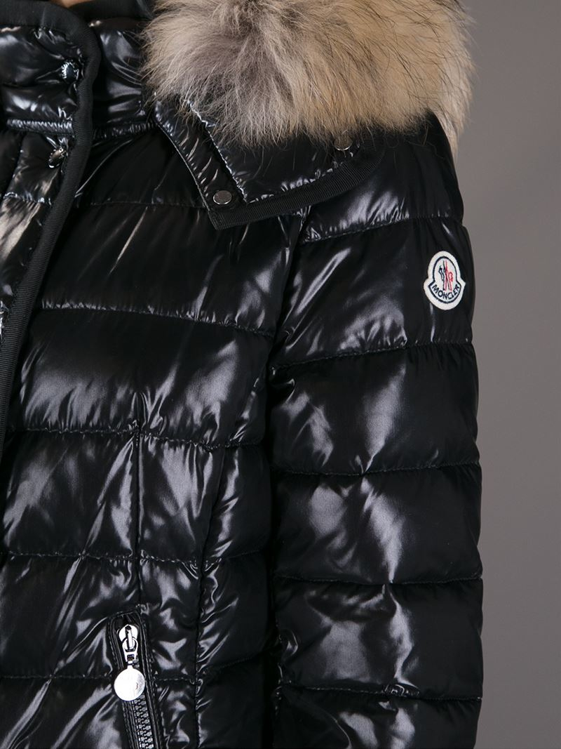 Moncler Fur 'Armoise' Jacket in Black | Lyst