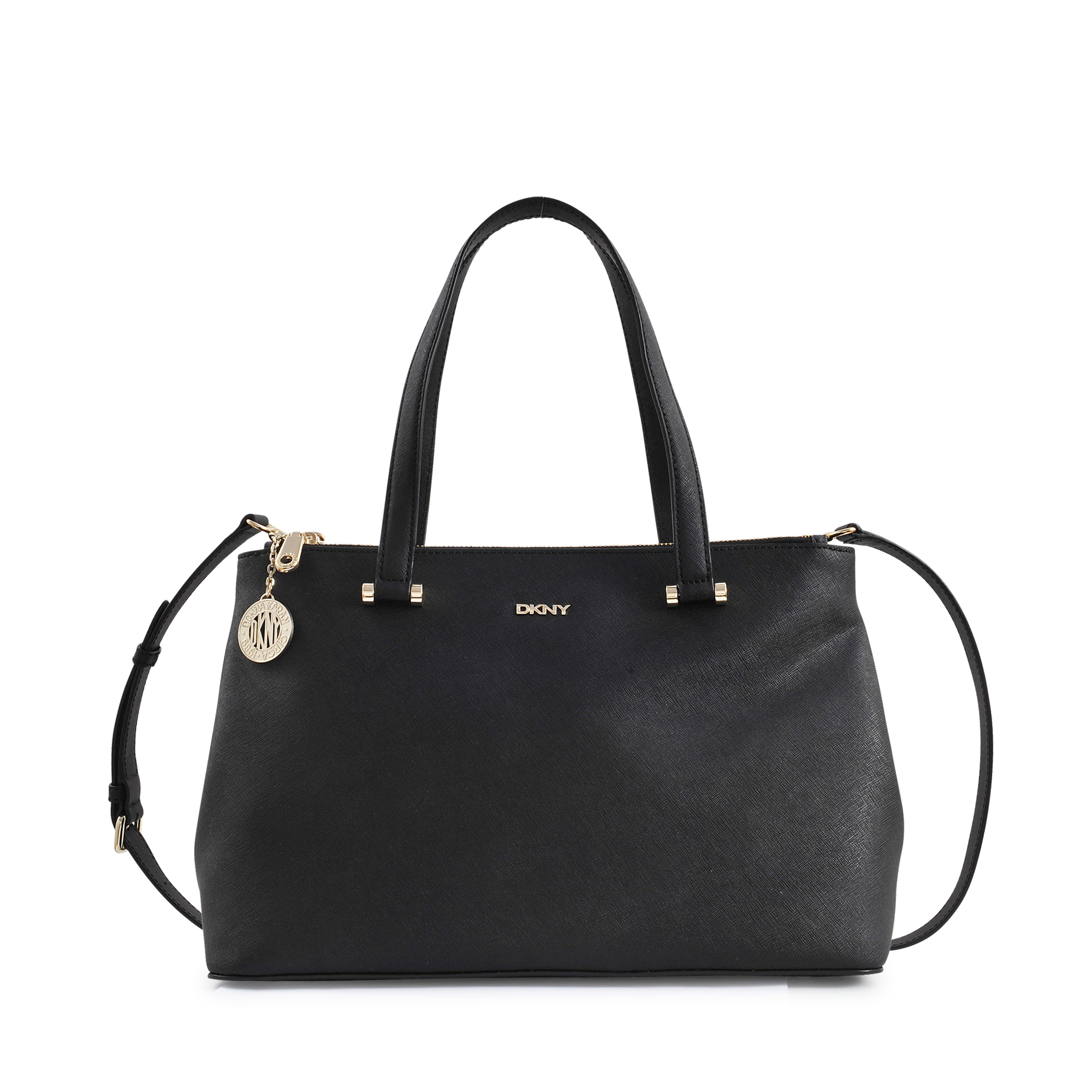 DKNY Double Zip Shopper Bryant Park Tote in Black | Lyst Canada