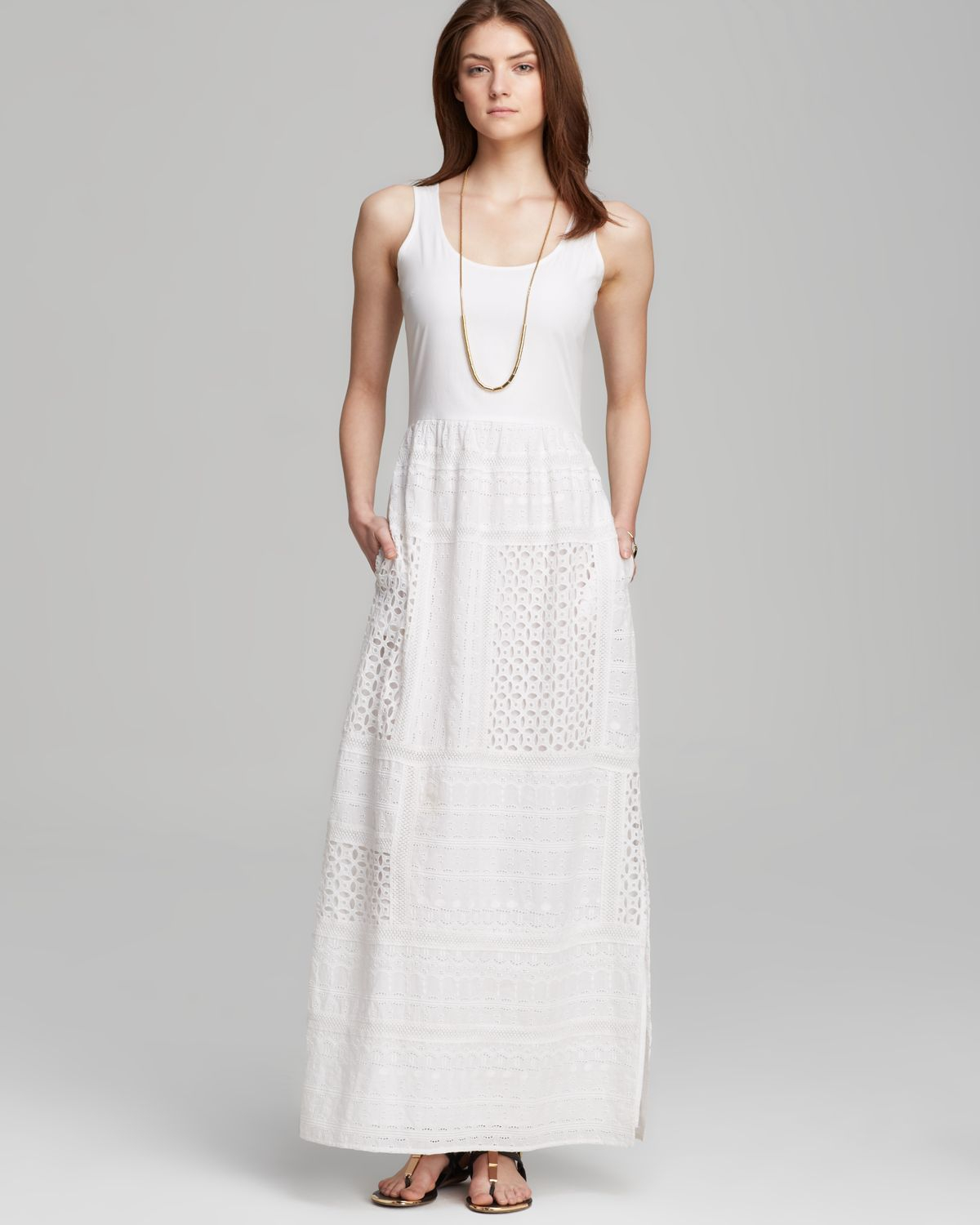 white eyelet dress canada
