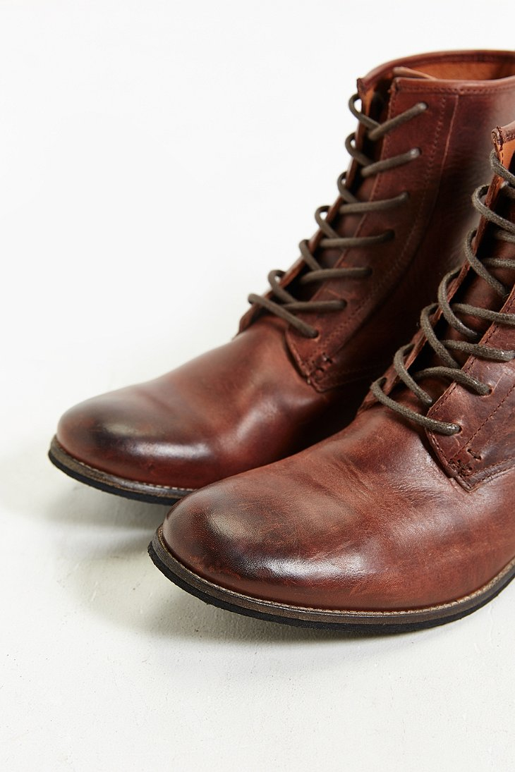 Shoe The Bear Leather Walker Boot In Brown For Men Lyst