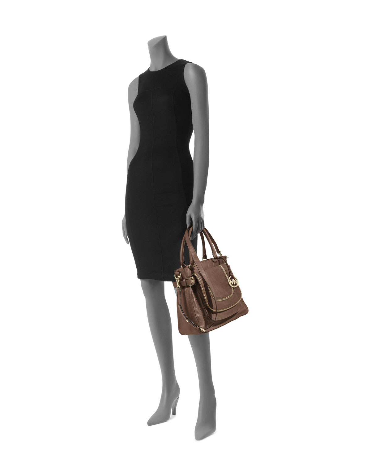 michael kors naomi satchel navy
