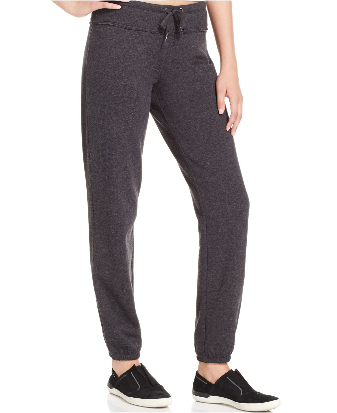 Calvin Klein Performance Jogger Pants in Slate Heather (Gray) - Lyst
