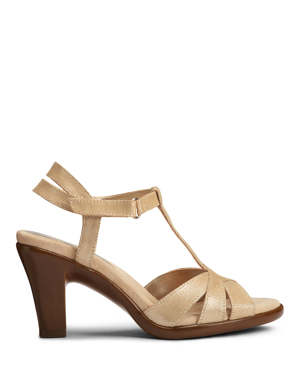 aerosoles metallic sandals