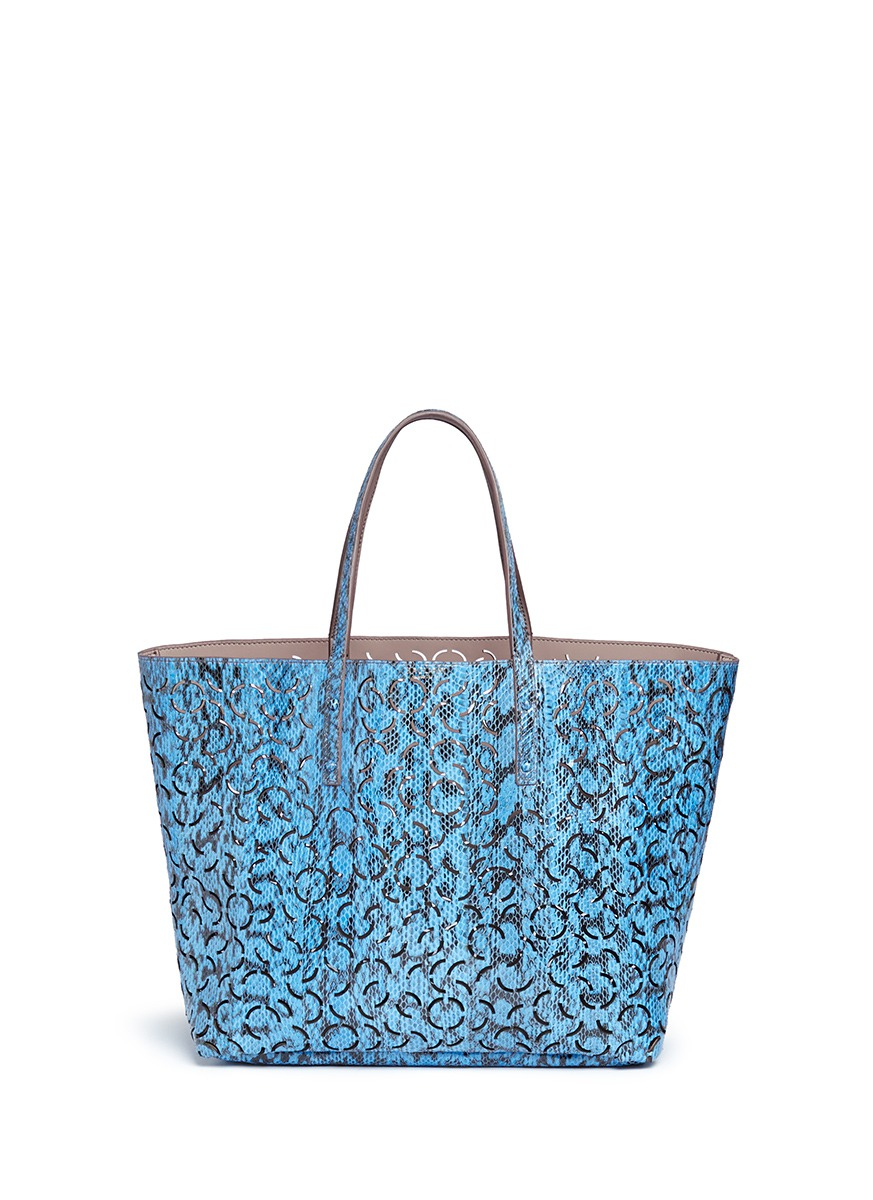 Bright Totes By Zagliani At Matches lyst zagliani reversible lasercut watersnake leather tote Bright Totes By Zagliani At Matches lyst zagliani reversible lasercut watersnake leather tote