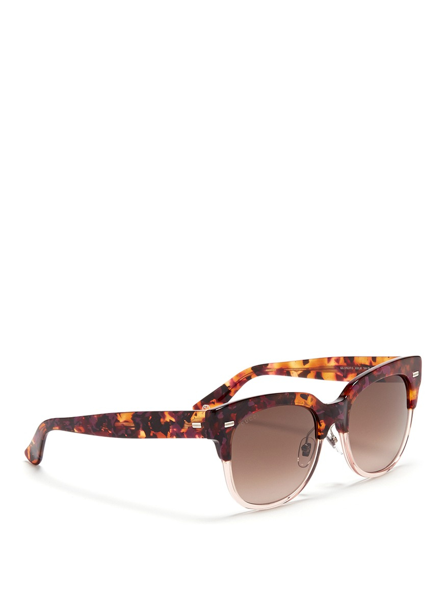 gucci cheetah print sunglasses