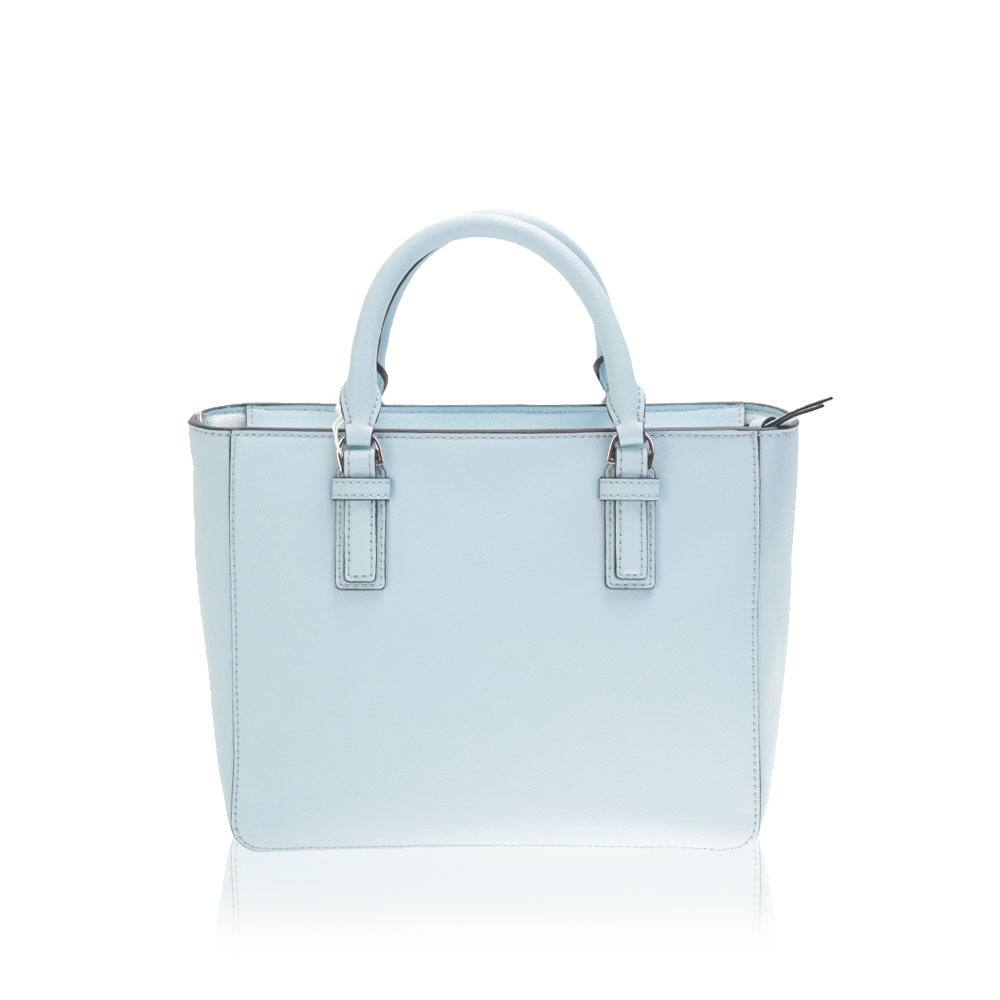 light blue tory burch bag