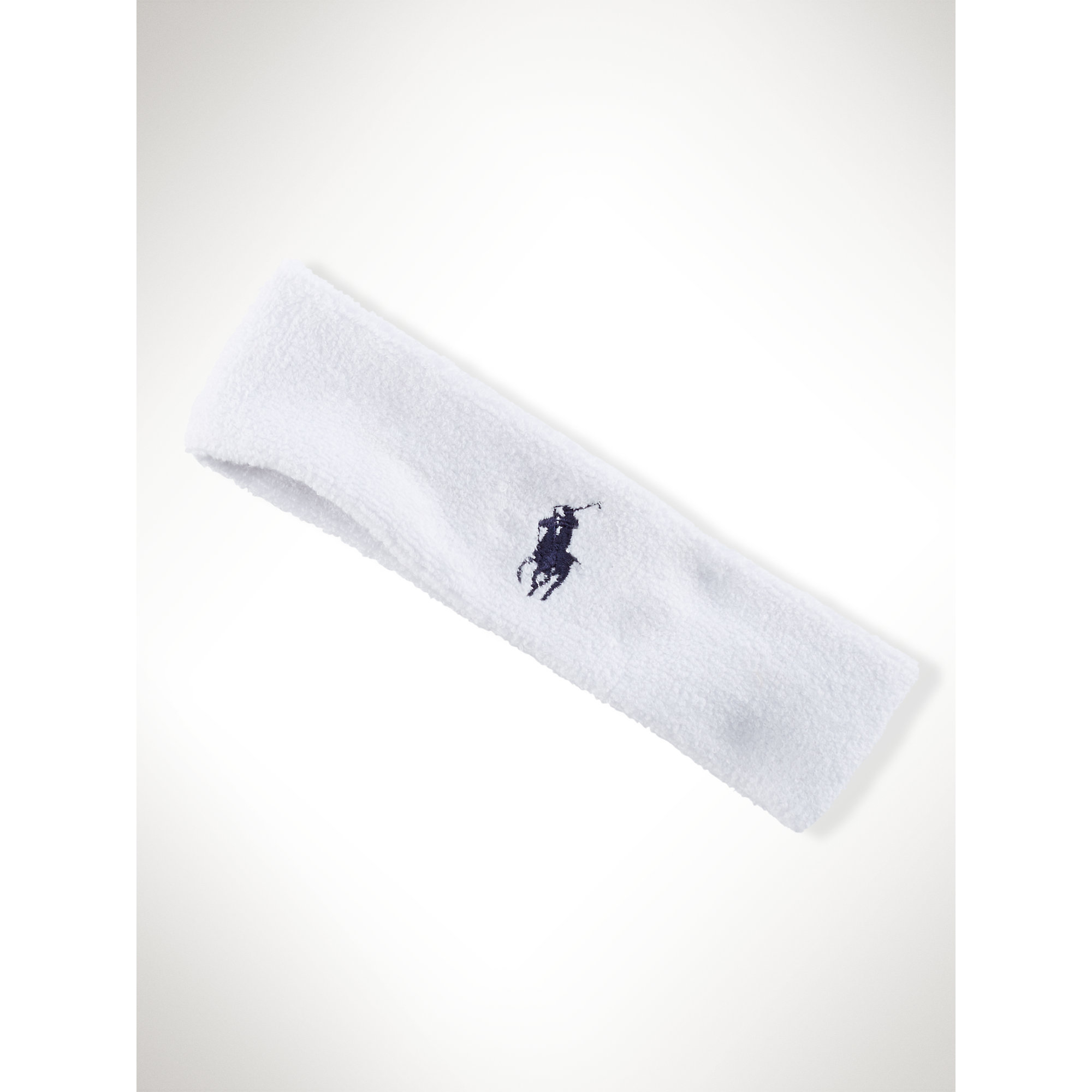 Polo Ralph Lauren Pony Sweatband in White for Men - Lyst