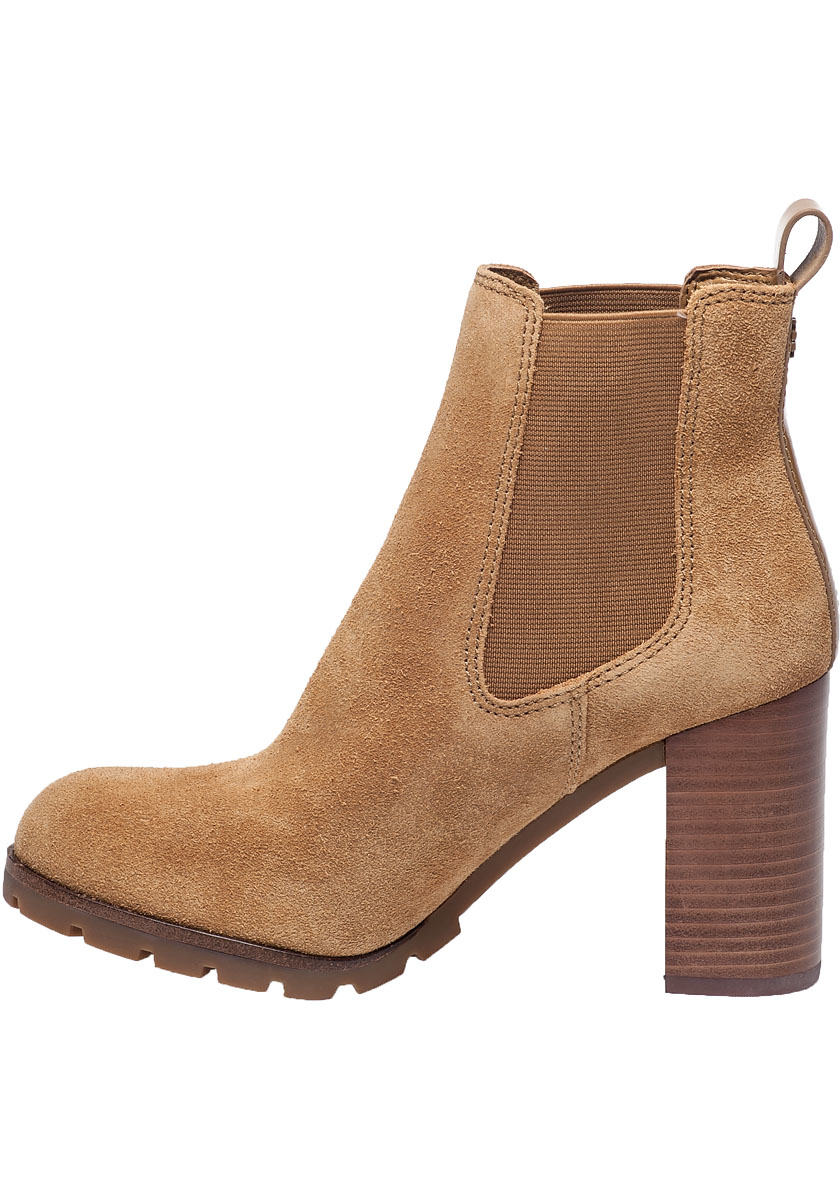 TORY BURCH STAFFORD SUEDE ANKLE BOOTS 
