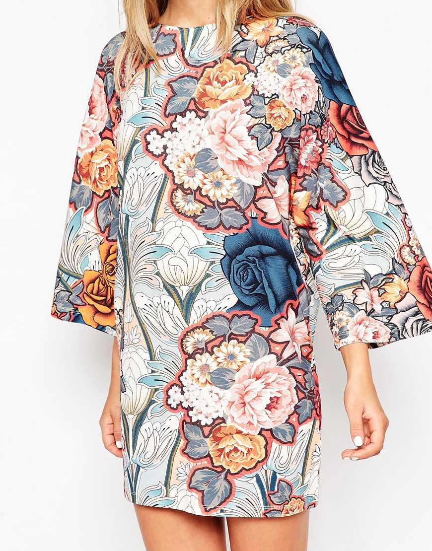 t shirt dress with kimono