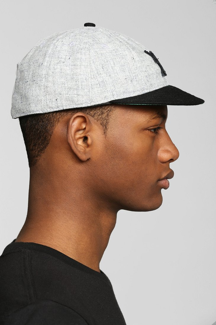 Urban Outfitters Ebbets Field 8 Panel Baseball Hat in Black for Men | Lyst