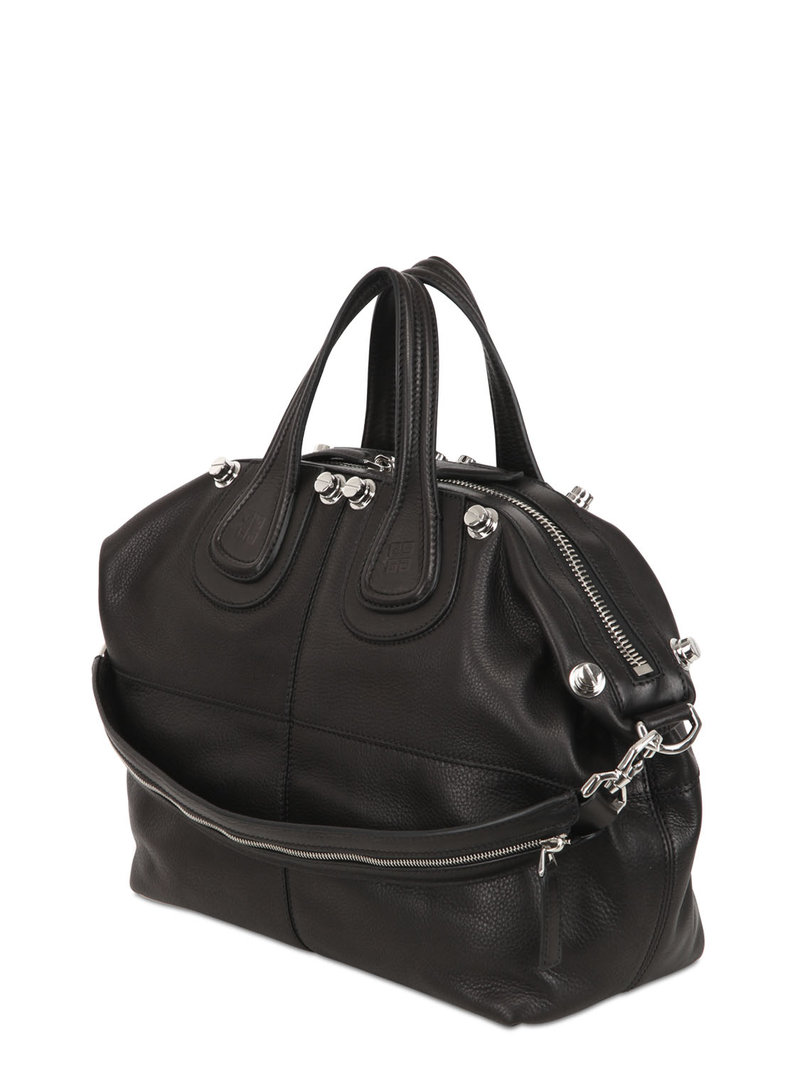Lyst Givenchy Medium Nightingale Studded Leather Bag In Black Gallery