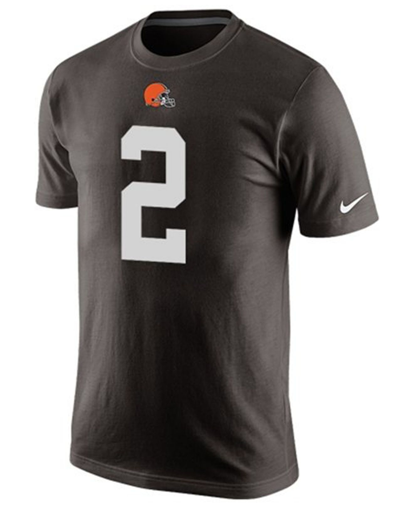 Lyst - Nike Men's Short-sleeve Johnny Manziel Cleveland Browns T-shirt ...
