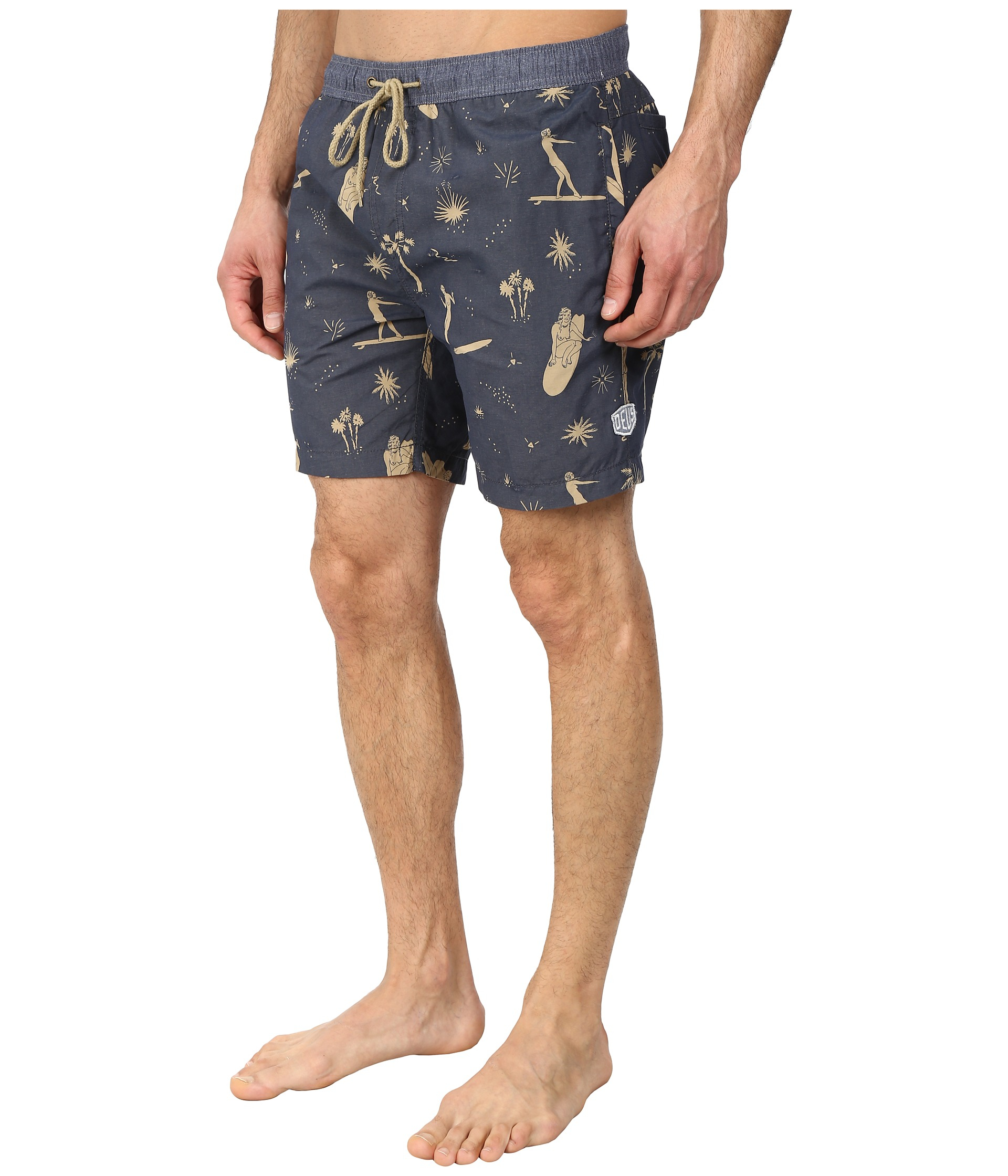 deus swim shorts