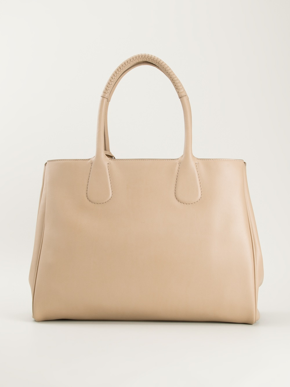 Ferragamo Nolita Tote Bag in Natural - Lyst