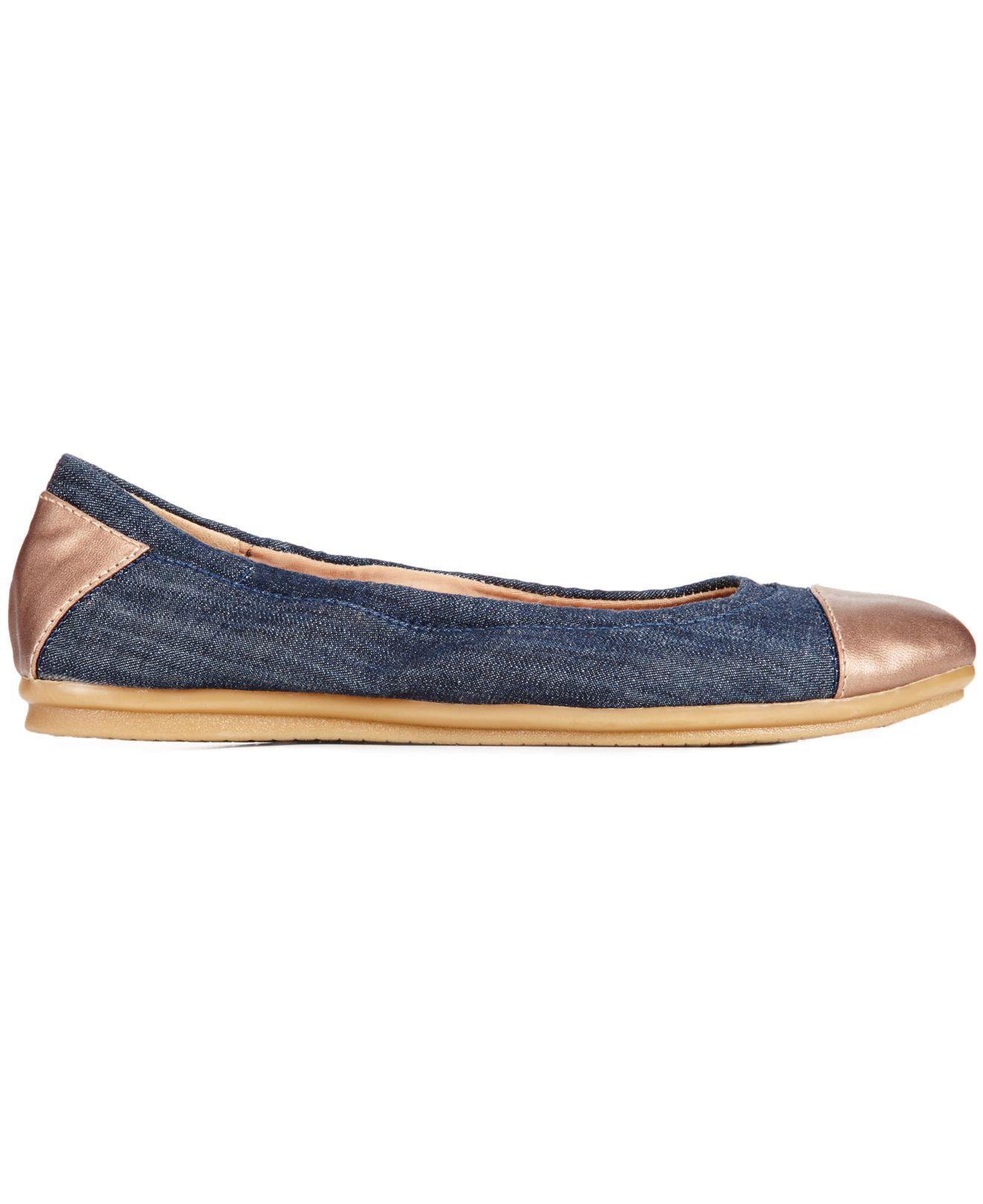 easy spirit navy flats