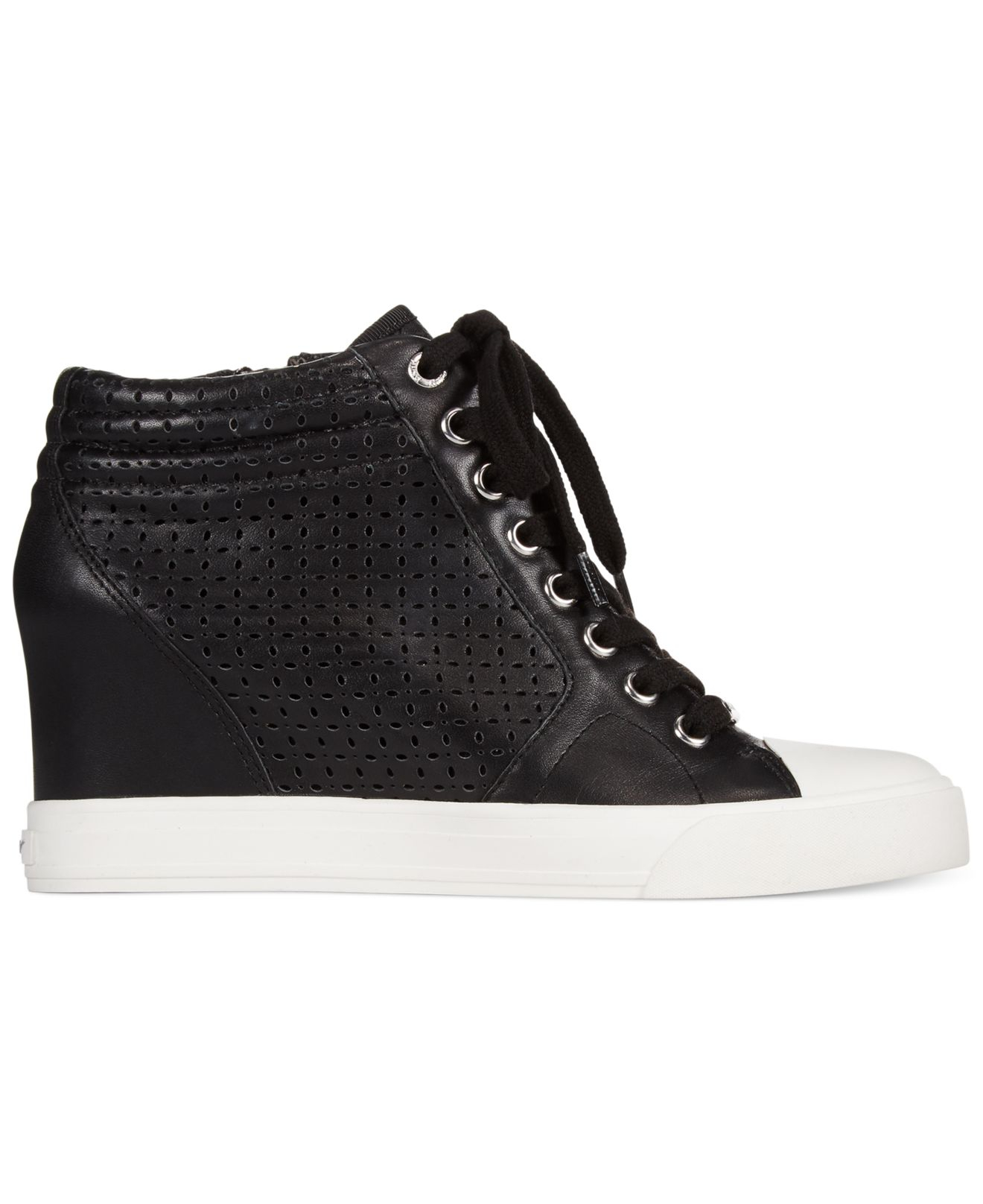 dkny cindy wedge sneakers