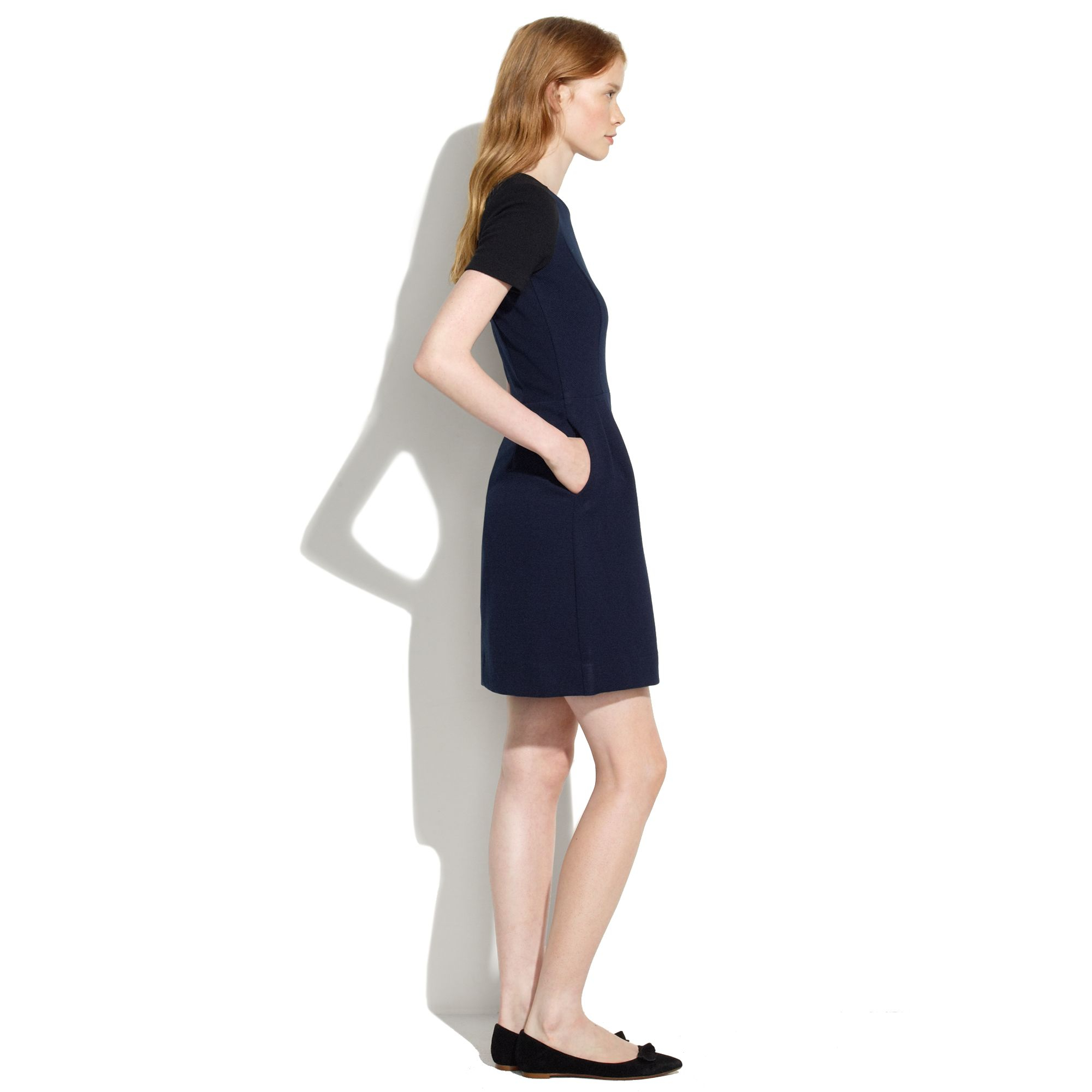 Madewell Gallerist Ponte Dress in 