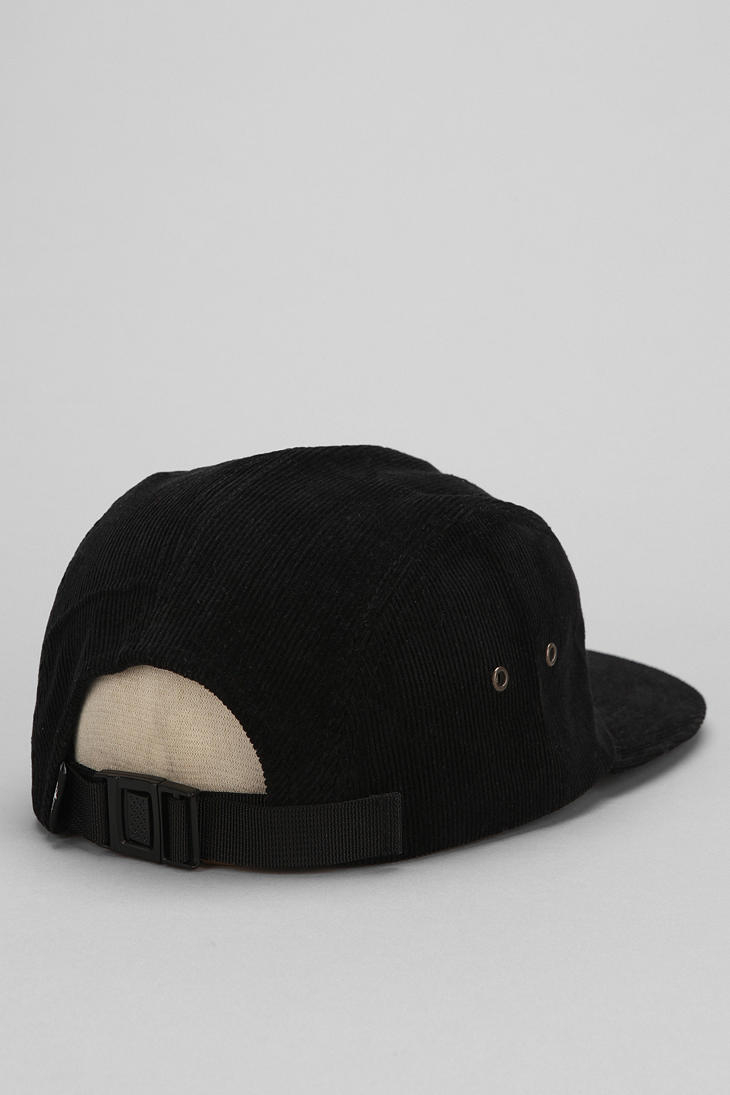 Stussy Sock Corduroy 5panel Hat in Black for Men | Lyst