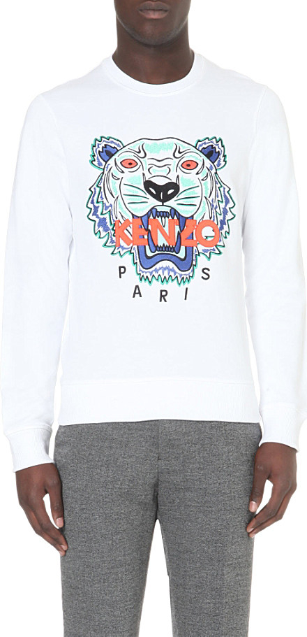 white kenzo jumper mens buy clothes 