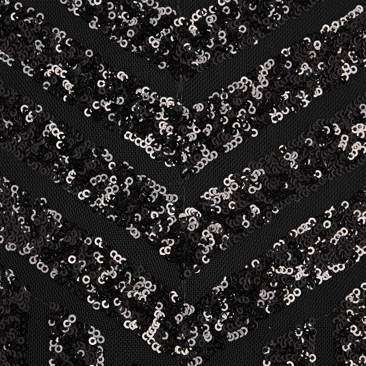 black sequin dress river island