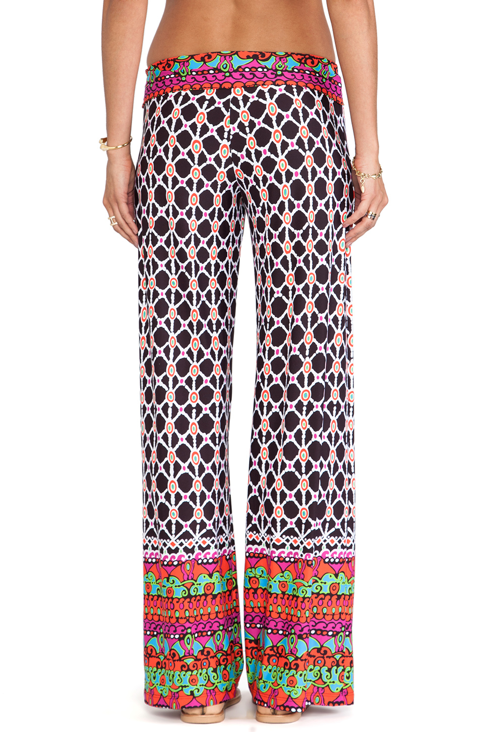 Trina Turk Venice Beach Wide Leg Pants Lyst