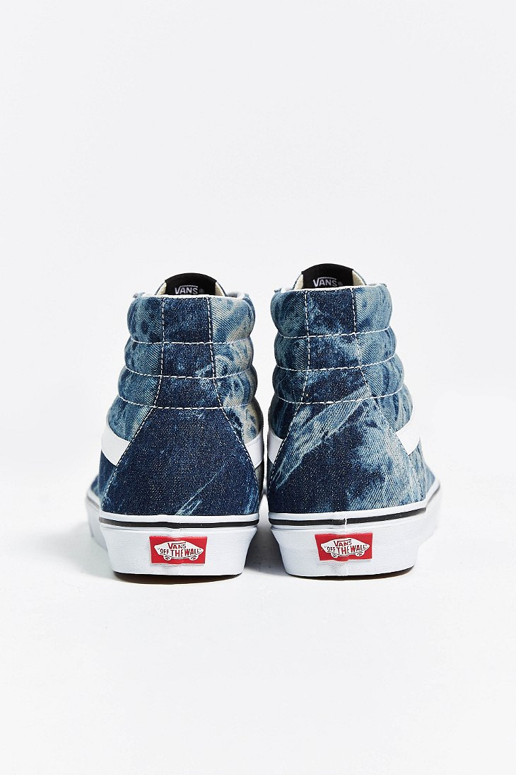 Vans Sk8-Hi Reissue Acid Wash Sneaker in Blue for Men | Lyst