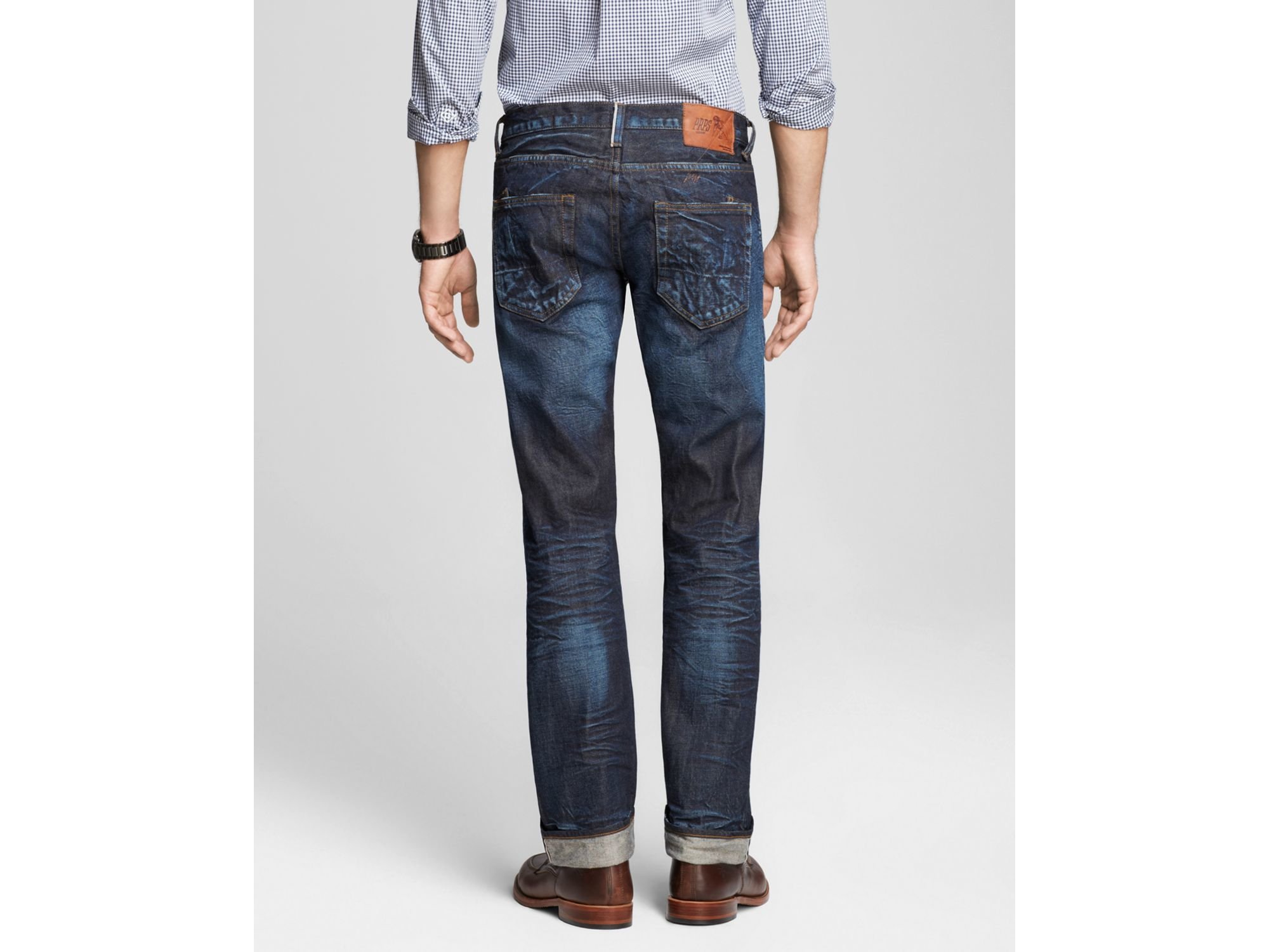 Prps Jeans - Barracuda Straight Fit In Six Month Wash In Blue For Men ...