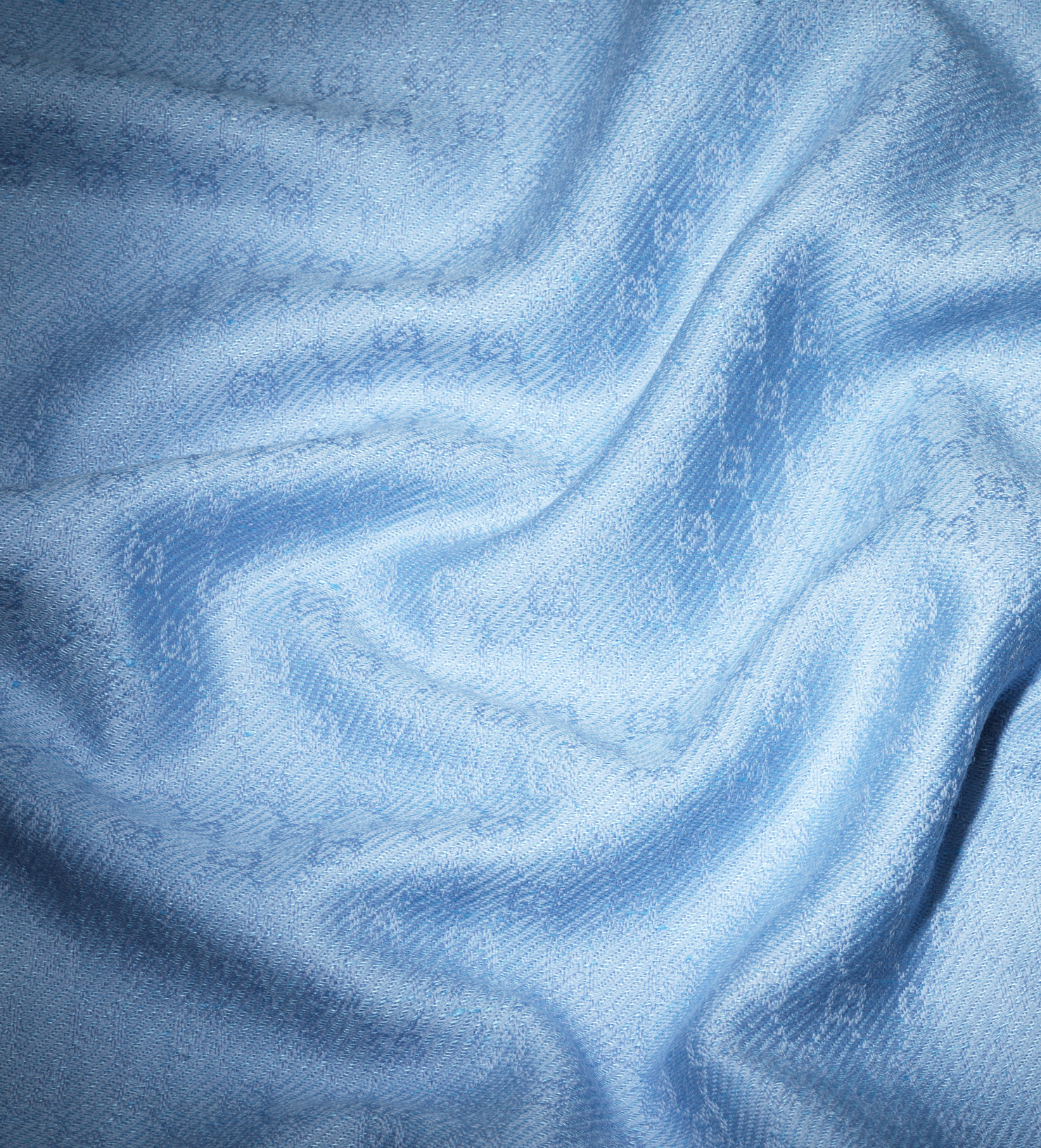 light blue gucci scarf