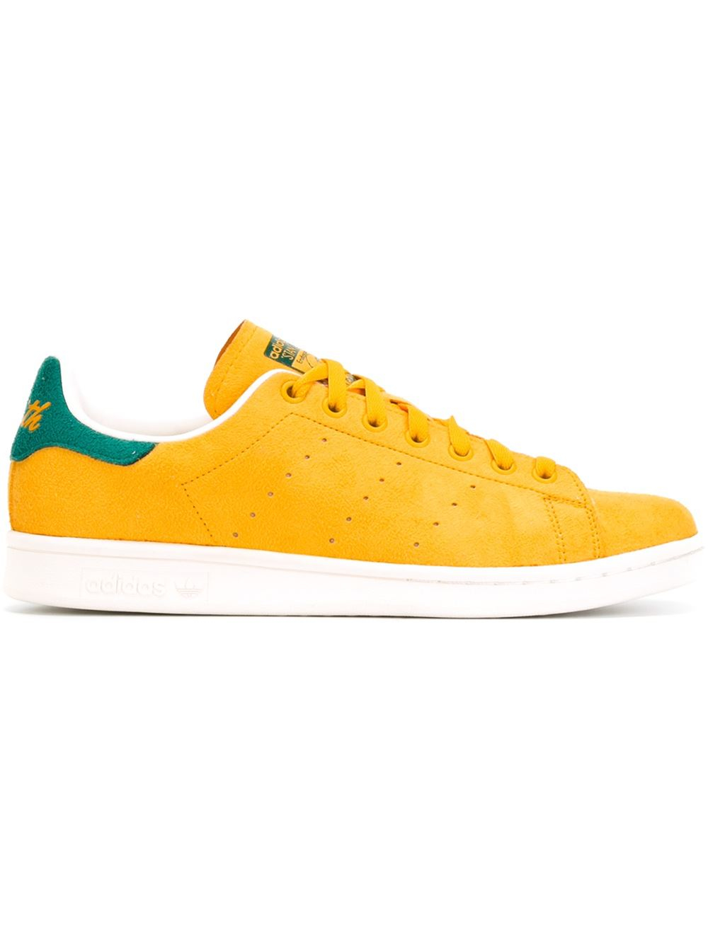 adidas Originals 'stan Smith' Sneakers in Yellow & Orange (Yellow) for Men  - Lyst