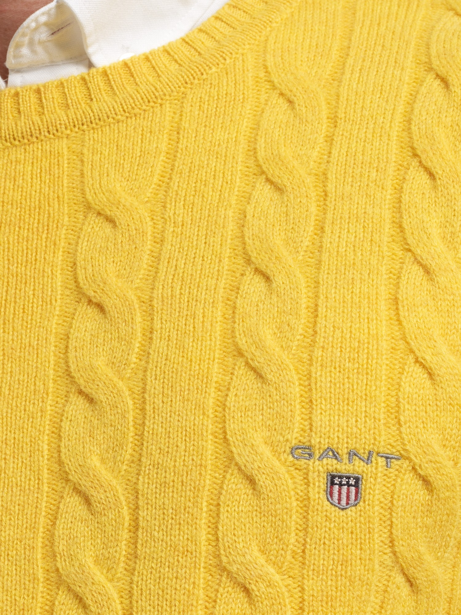 gant yellow jumper