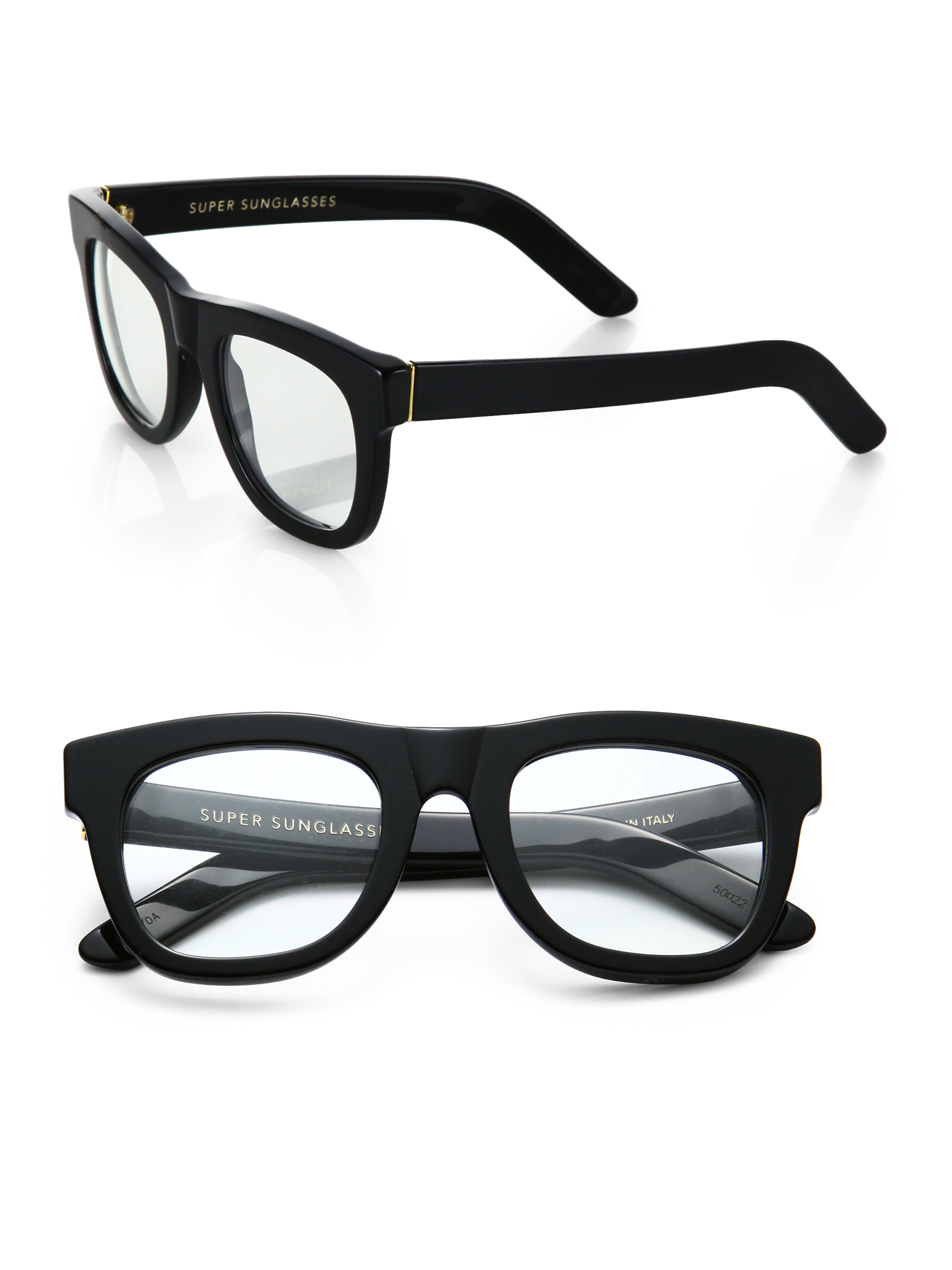 Retrosuperfuture Ciccio Optical Glasses in Black for Men | Lyst