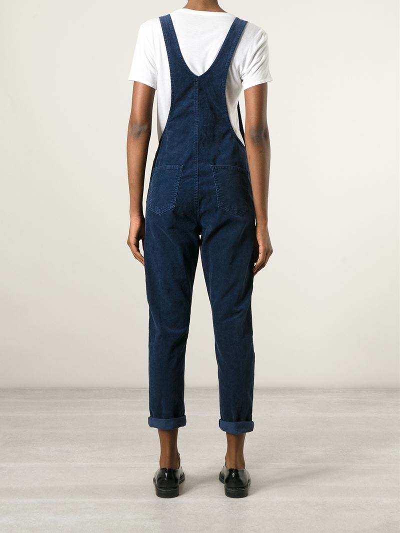 Current/Elliott Corduroy Dungarees in 
