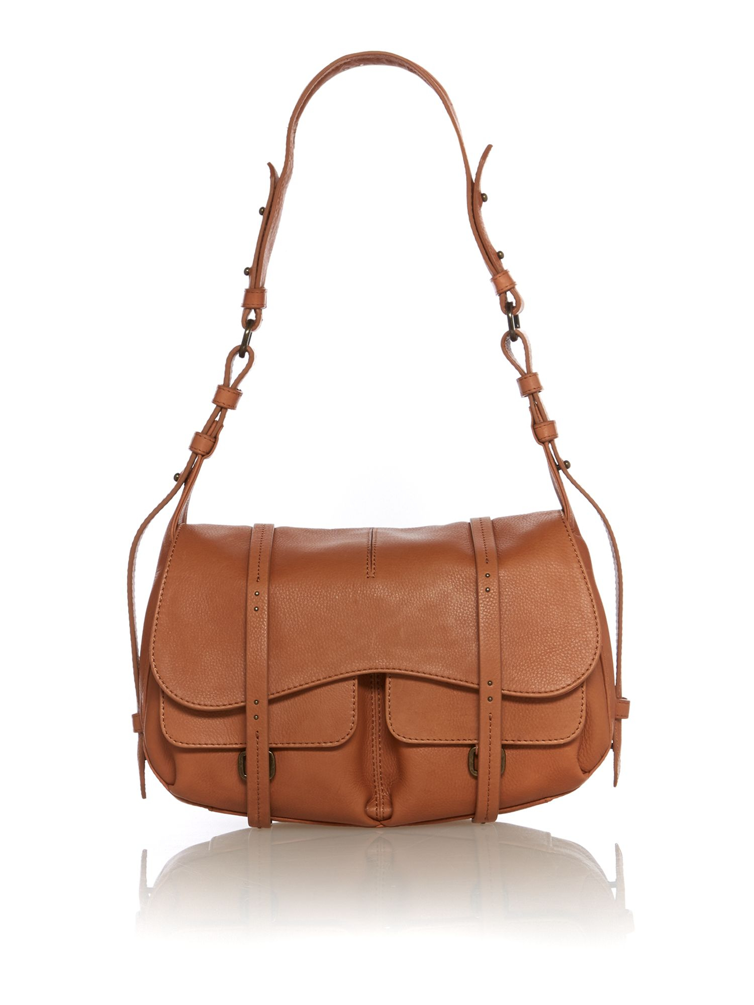Radley Tan Leather Tote / Shoulder Bag IUCN Water