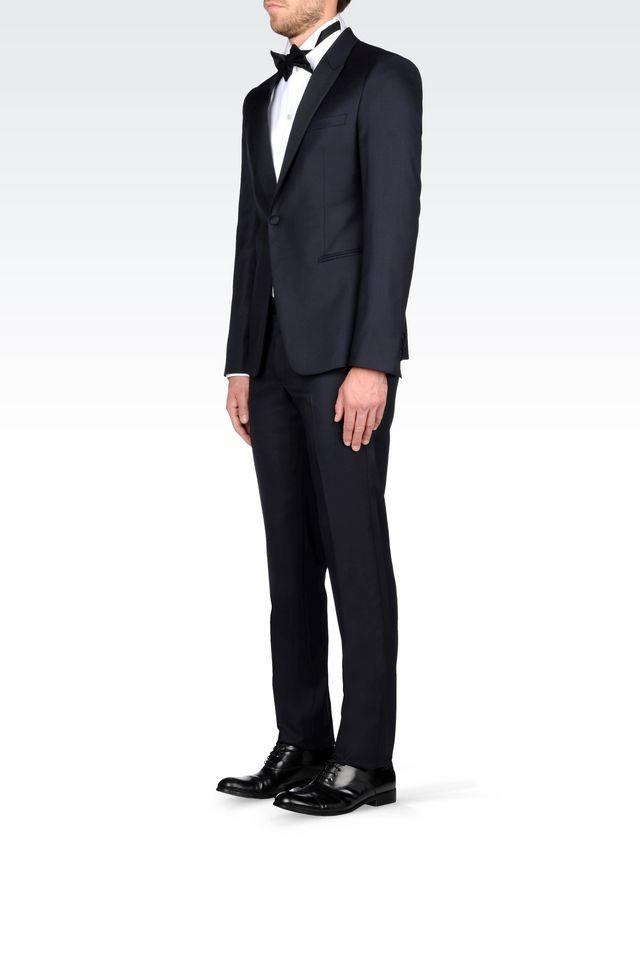 emporio armani m line suit review
