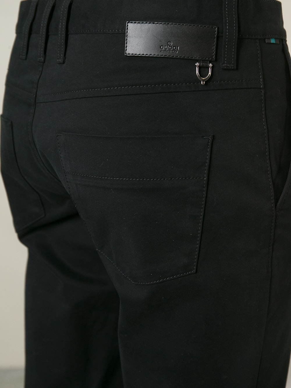 Lyst Gucci Slim Fit Jeans in Black for Men