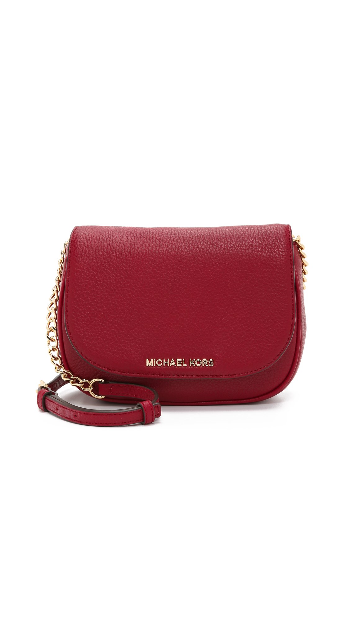 michael kors red crossbody