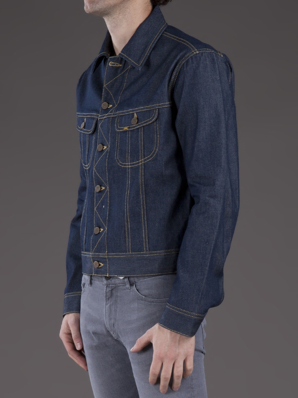 Lee Jeans Denim Jacket in Blue for Men - Lyst