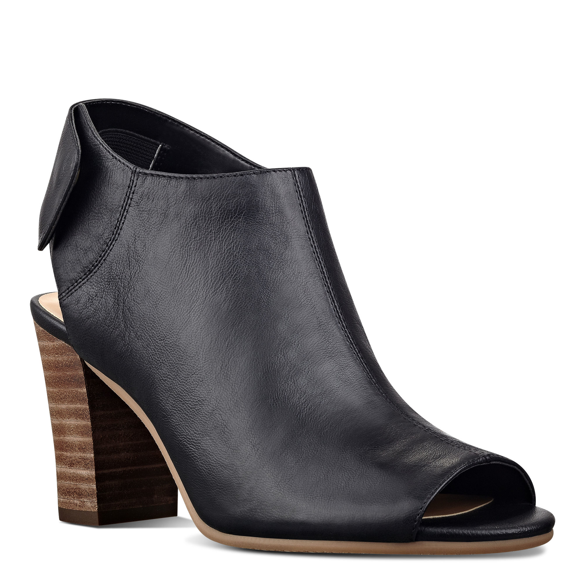 nine west open toe booties