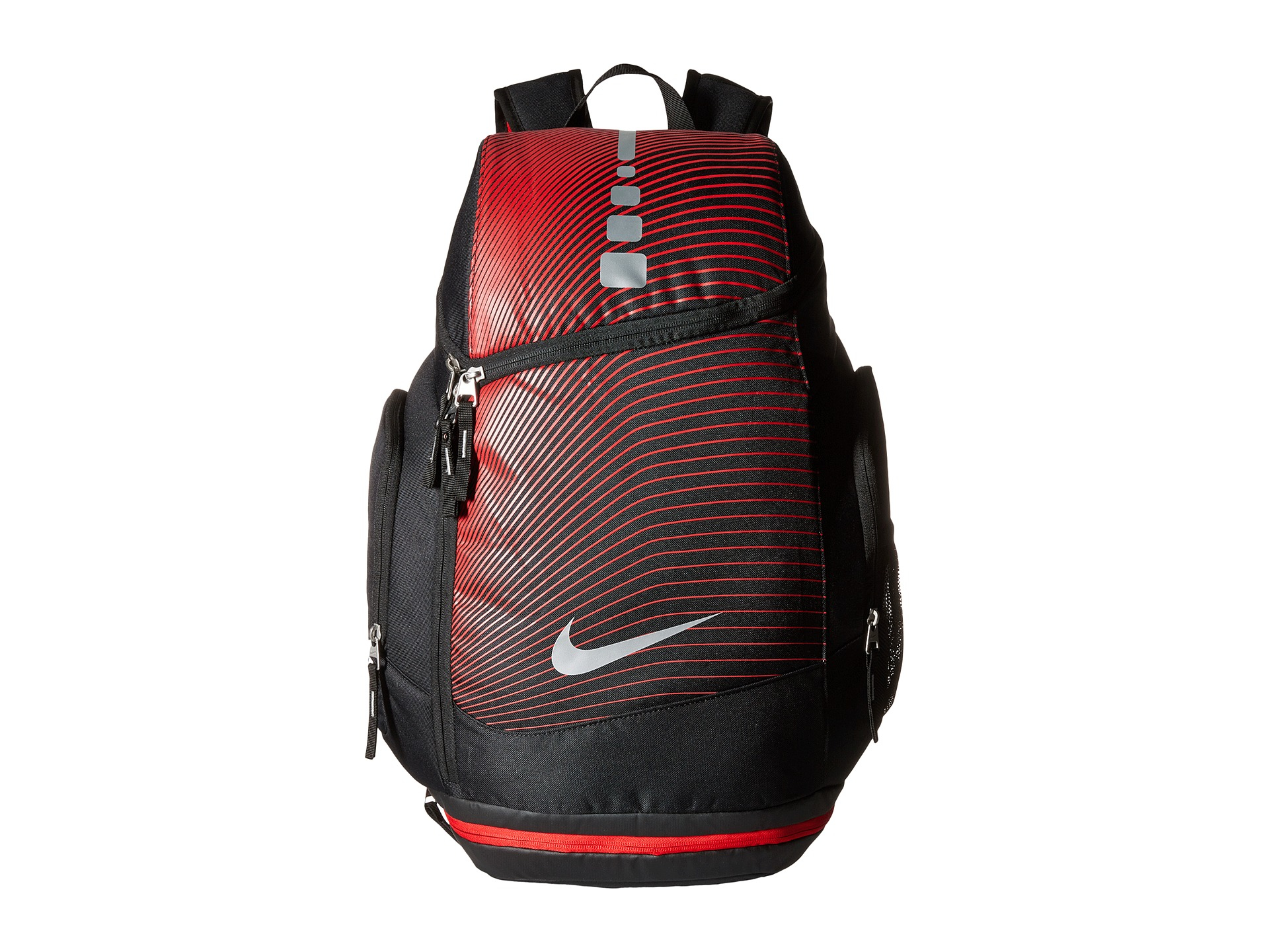 red and black nike elite backpack